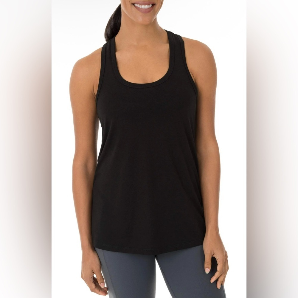 Athletic Works Black Women's Tank Top Size XXL